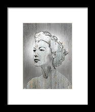 Silver Screen Eva Gardner - Framed Print