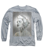 Silver Screen Eva Gardner - Long Sleeve T-Shirt