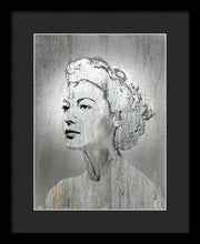 Silver Screen Eva Gardner - Framed Print