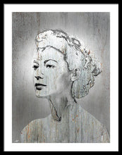 Silver Screen Eva Gardner - Framed Print