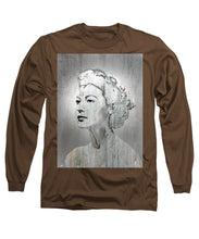 Silver Screen Eva Gardner - Long Sleeve T-Shirt