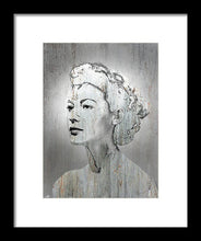 Silver Screen Eva Gardner - Framed Print