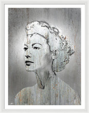 Silver Screen Eva Gardner - Framed Print