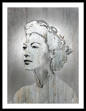 Silver Screen Eva Gardner - Framed Print