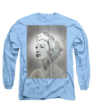 Silver Screen Eva Gardner - Long Sleeve T-Shirt