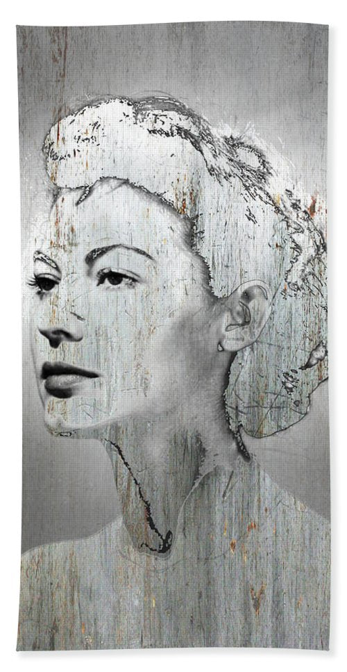 Silver Screen Eva Gardner - Bath Towel