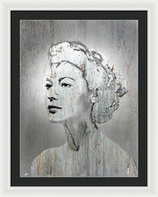 Silver Screen Eva Gardner - Framed Print