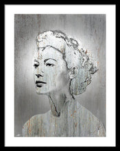 Silver Screen Eva Gardner - Framed Print