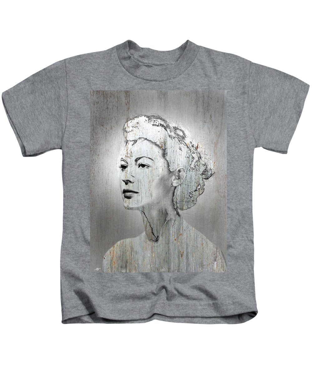 Silver Screen Eva Gardner - Kids T-Shirt