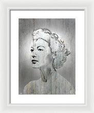 Silver Screen Eva Gardner - Framed Print