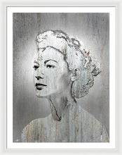 Silver Screen Eva Gardner - Framed Print