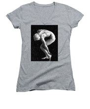 Itch - Women's V-Neck (Athletic Fit)