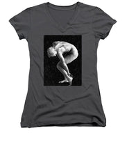 Itch - Women's V-Neck (Athletic Fit)