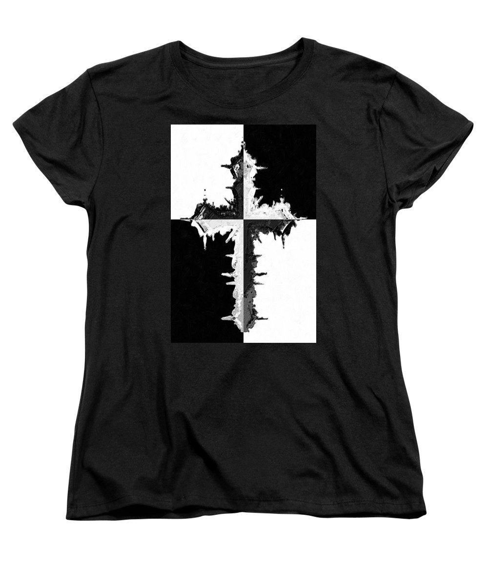 It's Black And White - Women's T-Shirt (Standard Fit)