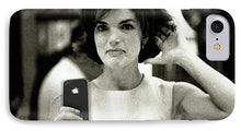 Jacky Kennedy Takes A Selfie Small Version - Phone Case
