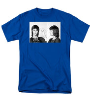 Jane Fonda Mug Shot Horizontal - Men's T-Shirt  (Regular Fit)