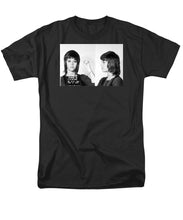 Jane Fonda Mug Shot Horizontal - Men's T-Shirt  (Regular Fit)