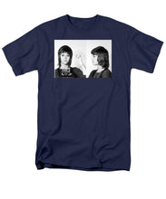 Jane Fonda Mug Shot Horizontal - Men's T-Shirt  (Regular Fit)