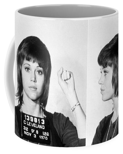 Jane Fonda Mug Shot Horizontal - Mug