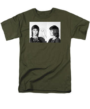 Jane Fonda Mug Shot Horizontal - Men's T-Shirt  (Regular Fit)
