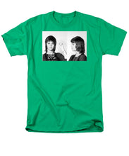 Jane Fonda Mug Shot Horizontal - Men's T-Shirt  (Regular Fit)