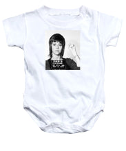 Jane Fonda Mug Shot Vertical - Baby Onesie