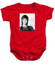 Jane Fonda Mug Shot Vertical - Baby Onesie