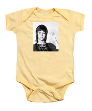 Jane Fonda Mug Shot Vertical - Baby Onesie