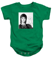 Jane Fonda Mug Shot Vertical - Baby Onesie