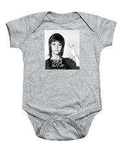 Jane Fonda Mug Shot Vertical - Baby Onesie