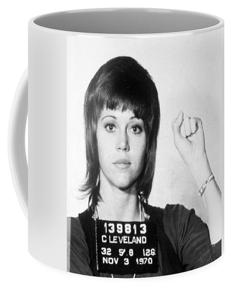 Jane Fonda Mug Shot Vertical - Mug