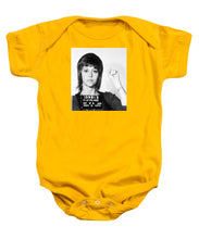 Jane Fonda Mug Shot Vertical - Baby Onesie