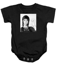 Jane Fonda Mug Shot Vertical - Baby Onesie