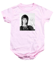 Jane Fonda Mug Shot Vertical - Baby Onesie