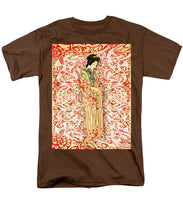 Japanese Woman Rise Dressing - Men's T-Shirt  (Regular Fit) Men's T-Shirt (Regular Fit) Pixels Coffee Small 