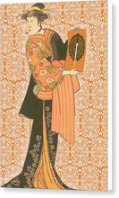 Japanese Woman Rise Rubino                                      - Canvas Print Canvas Print Pixels 6.625" x 10.000" White Glossy