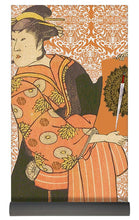Japanese Woman Rise Rubino                                      - Yoga Mat Yoga Mat Pixels   