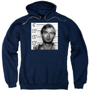 Jeffrey Dahmer Mug Shot 1991 Black And White Square  - Sweatshirt