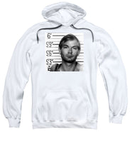Jeffrey Dahmer Mug Shot 1991 Black And White Square  - Sweatshirt
