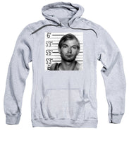 Jeffrey Dahmer Mug Shot 1991 Black And White Square  - Sweatshirt