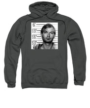 Jeffrey Dahmer Mug Shot 1991 Black And White Square  - Sweatshirt