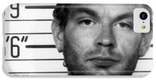 Jeffrey Dahmer Mug Shot 1991 Black And White Square  - Phone Case
