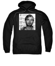 Jeffrey Dahmer Mug Shot 1991 Black And White Square  - Sweatshirt