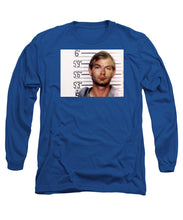 Jeffrey Dahmer Mug Shot 1991 Horizontal  - Long Sleeve T-Shirt