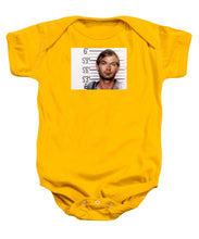 Jeffrey Dahmer Mug Shot 1991 Horizontal  - Baby Onesie