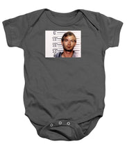 Jeffrey Dahmer Mug Shot 1991 Horizontal  - Baby Onesie