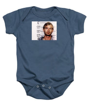 Jeffrey Dahmer Mug Shot 1991 Horizontal  - Baby Onesie