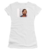 Jeffrey Dahmer Mug Shot 1991 Horizontal  - Women's T-Shirt (Athletic Fit)