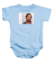 Jeffrey Dahmer Mug Shot 1991 Horizontal  - Baby Onesie