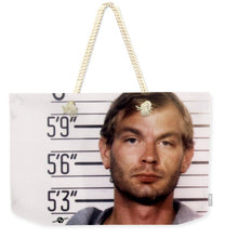 Jeffrey Dahmer Mug Shot 1991 Horizontal  - Weekender Tote Bag